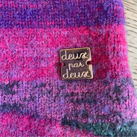 Deux Par Deux girls button up knit sweater. Size 4. - Picture 4 of 4